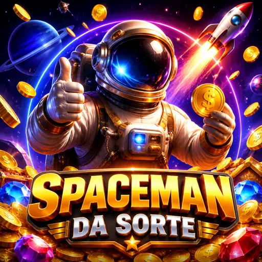 Rodada de Spaceman com astronauta subindo na tela